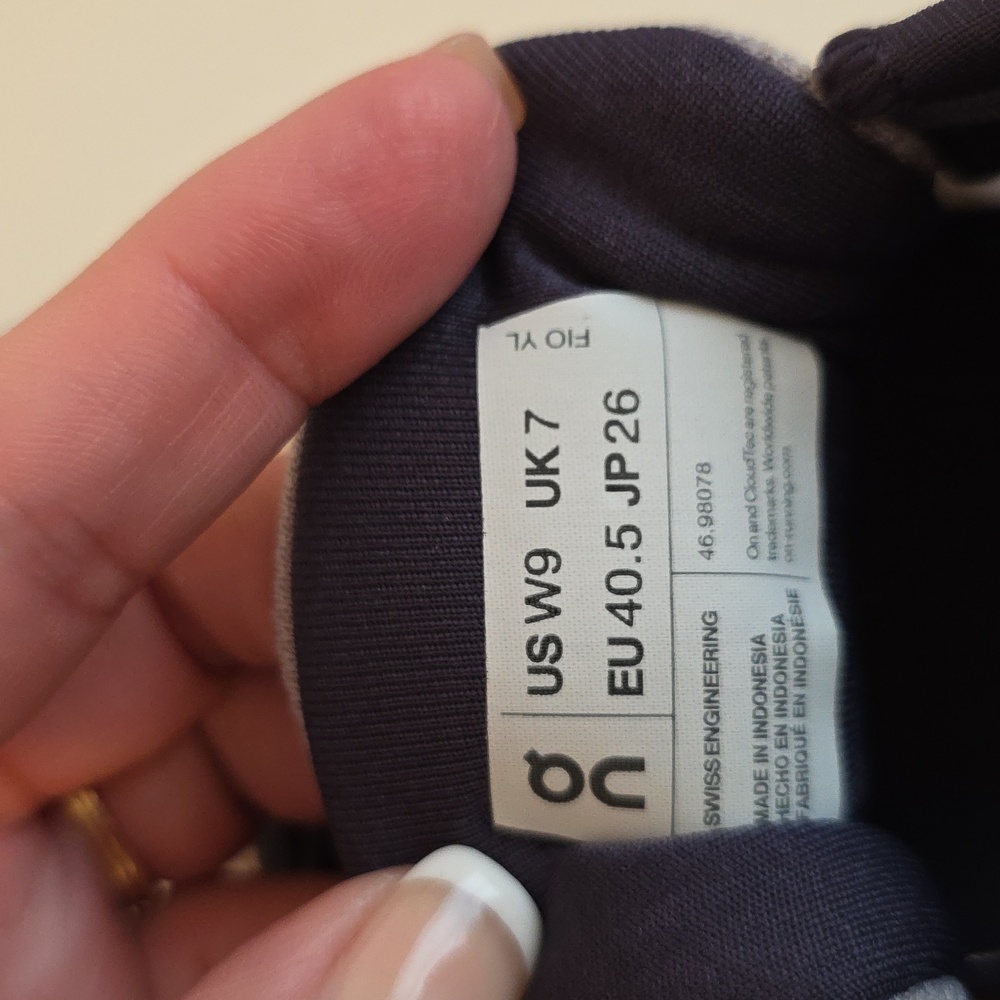 On Running Women's Sneakers - White and Pink - Picture 7 of 7